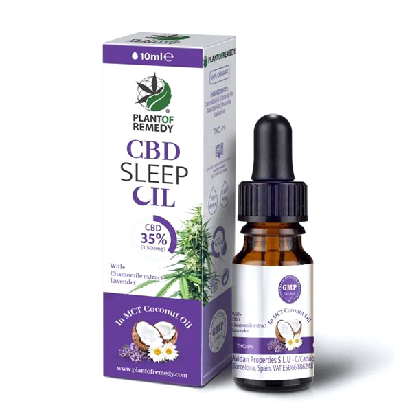 Aceite CBD Plant of Life Remedy Sleep 35% — 10 ml — cáñamo CBD