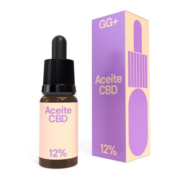 Aceite CBD GG+ Premium 12% — 10 ml — cáñamo CBD