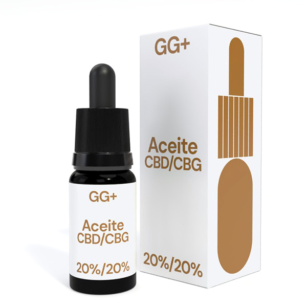 Aceite CBD GG+ Broad 20% CBD + 20% CBG — 30 ml — cáñamo CBD