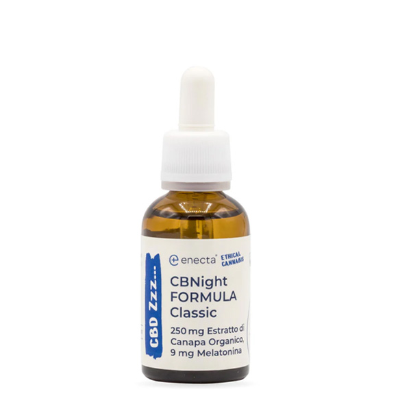 Aceite CBD Enecta Night Classic 8% 250 mg — 30 ml — cáñamo CBD