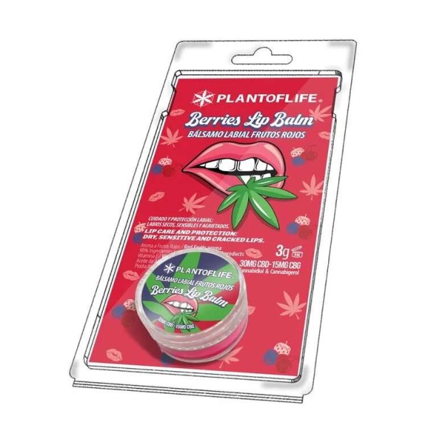 Bàlsam CBD Plant of Life Fruits del Bosc — CBD 1% + CBG 0,5% — 3 gr — cànem CBD