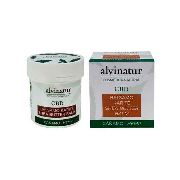 Bálsamo Alvinatur Karité, Caléndula y Tea Tree CBD — 100 ml — cáñamo CBD