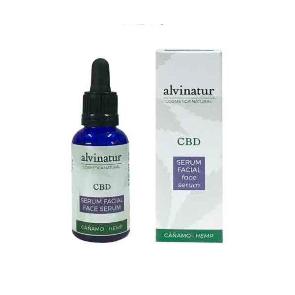 Sérum Facial Alvinatur CBD — 30 ml — cáñamo CBD