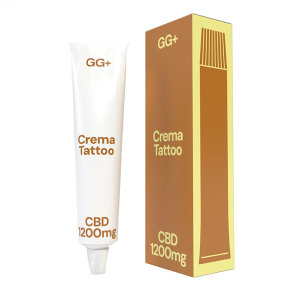 Crema para Tatuajes CBD GG+ — 40 ml — cáñamo CBD