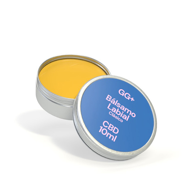 Bálsamo Labial Clásico CBD GG+ — 100 mg — cáñamo CBD