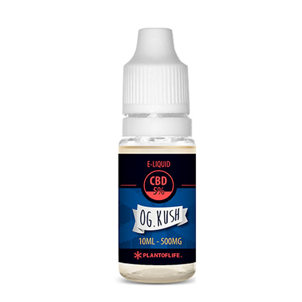 E-Liquid CBD Plant of Life OG Kush 5% — 10 ml — cáñamo CBD