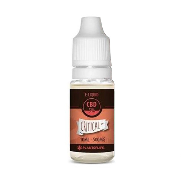 E-Liquid CBD Plant of Life Critical Mass 5% — 10 ml — cáñamo CBD