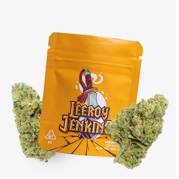 Flor CBD Gorilla Grillz G.House Leroy Jenkins — 2 gr — cáñamo CBD