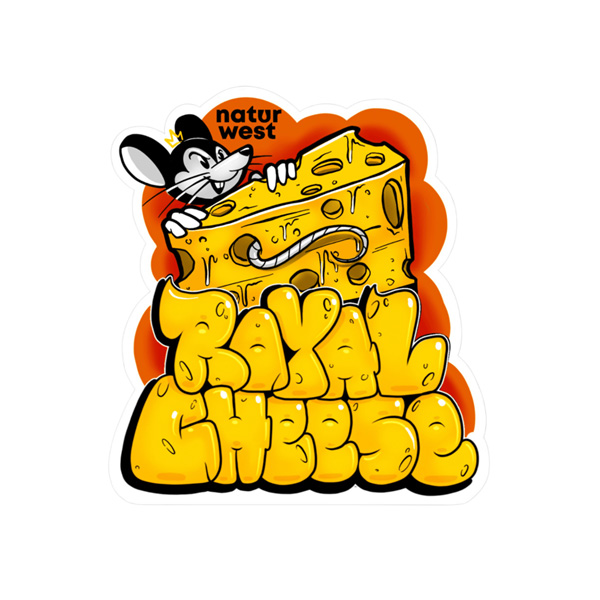 Flor CBD Naturwest Royal Cheese — 3 gr CBD Outdoor — cogollo en envase individual termosellado