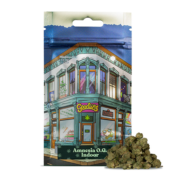 Flor CBD Goodies Small Buds Indoor Amnesia — 5 gr — cáñamo CBD
