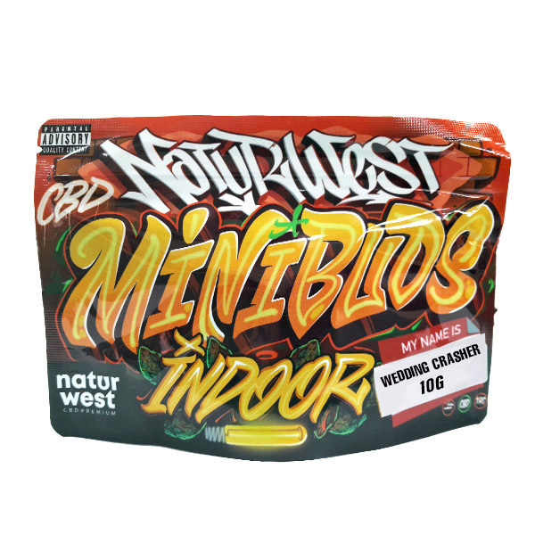 Mini Buds CBD Naturwest Indoor Wedding Crasher — 10 gr — cáñamo CBD