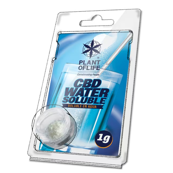 Crystal CBD 20% Powder Water Soluble 1 Gr. Plant Of Life — cáñamo CBD