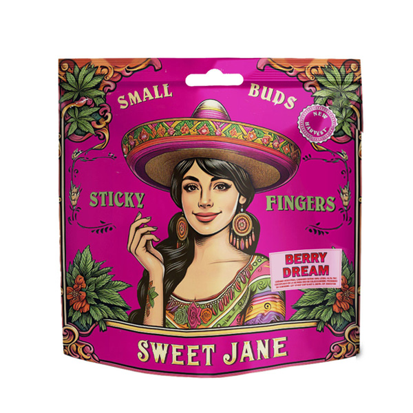 Sweet Jane Small Buds Berry Dream