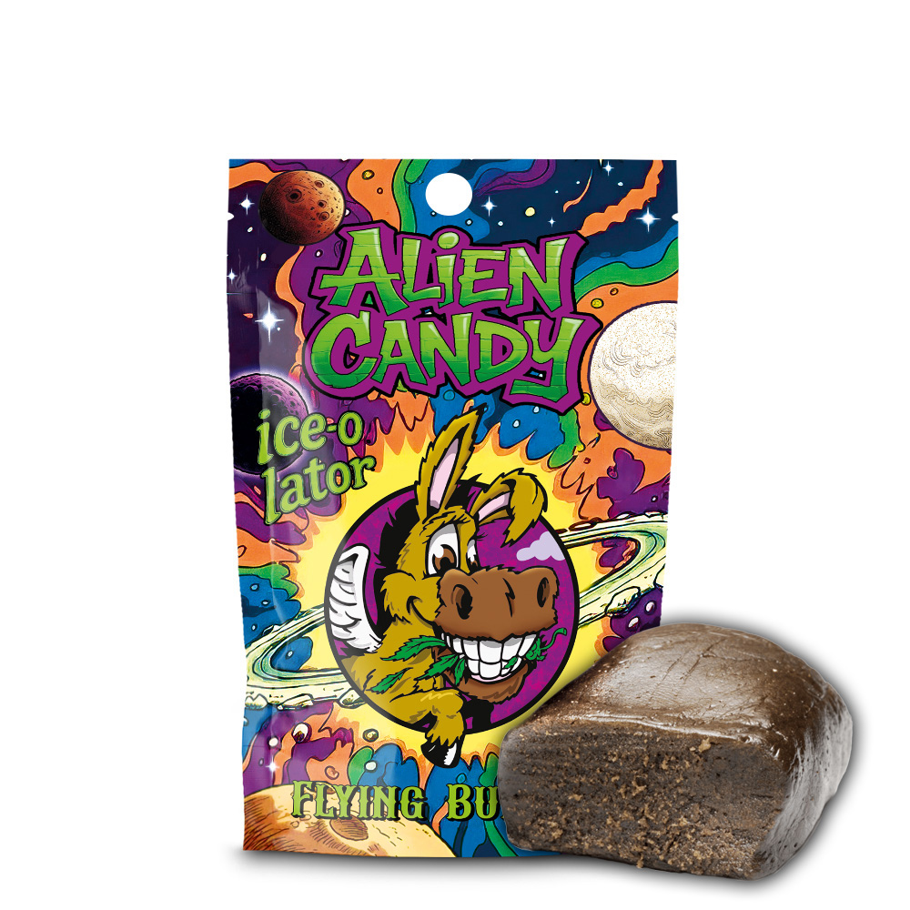 Hash Flying Burrito Ice-O-Lator Alien Candy