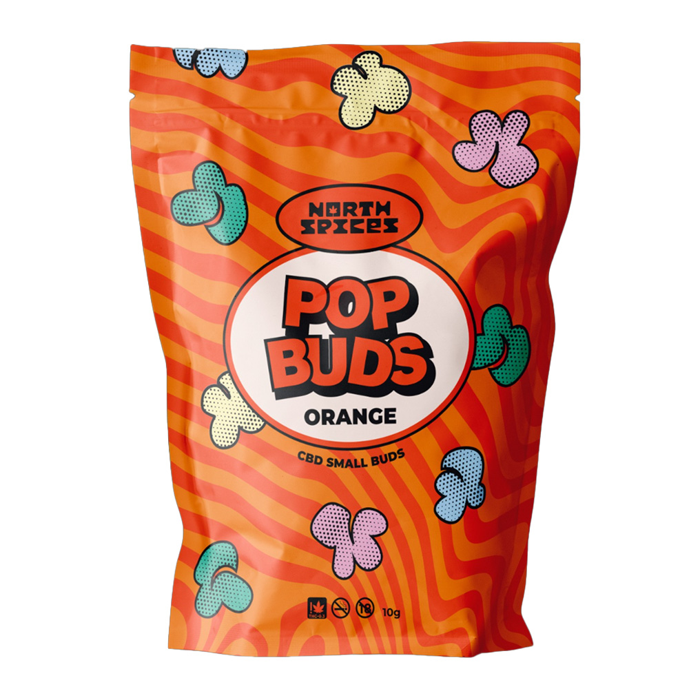 North Spices Pop Buds Indoor Orange Bud