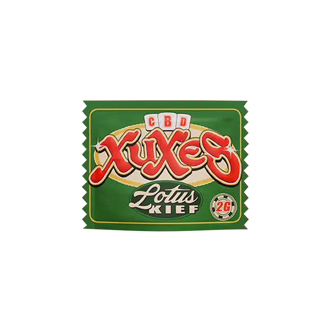 Hachís CBD Xuxes Lotus Kief — 2 gr — cáñamo CBD