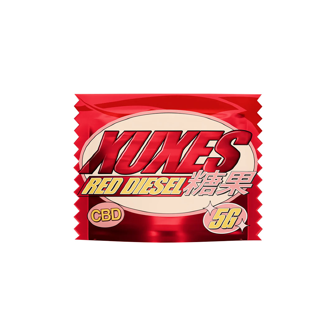 Hachís CBD Xuxes Red Diesel — 5 gr — cáñamo CBD