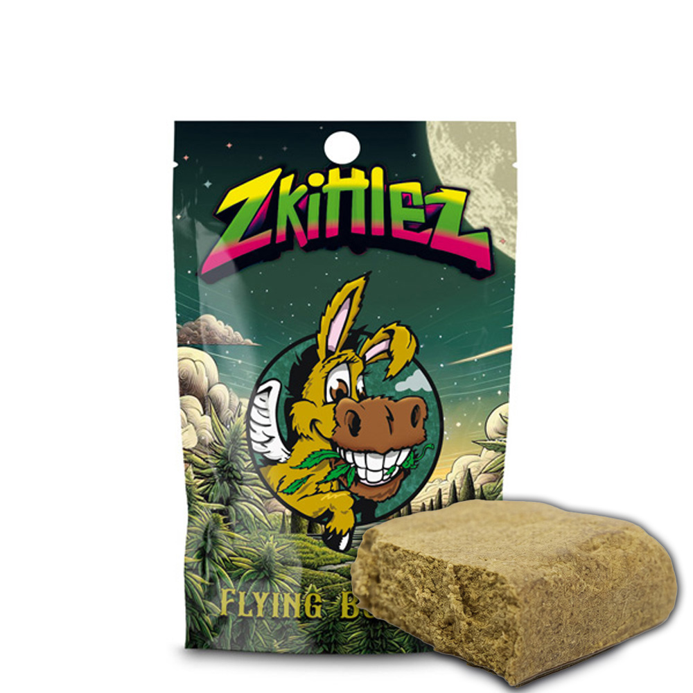 Hachís CBD Flying Burrito Zkittlez — 2 gr — cáñamo CBD