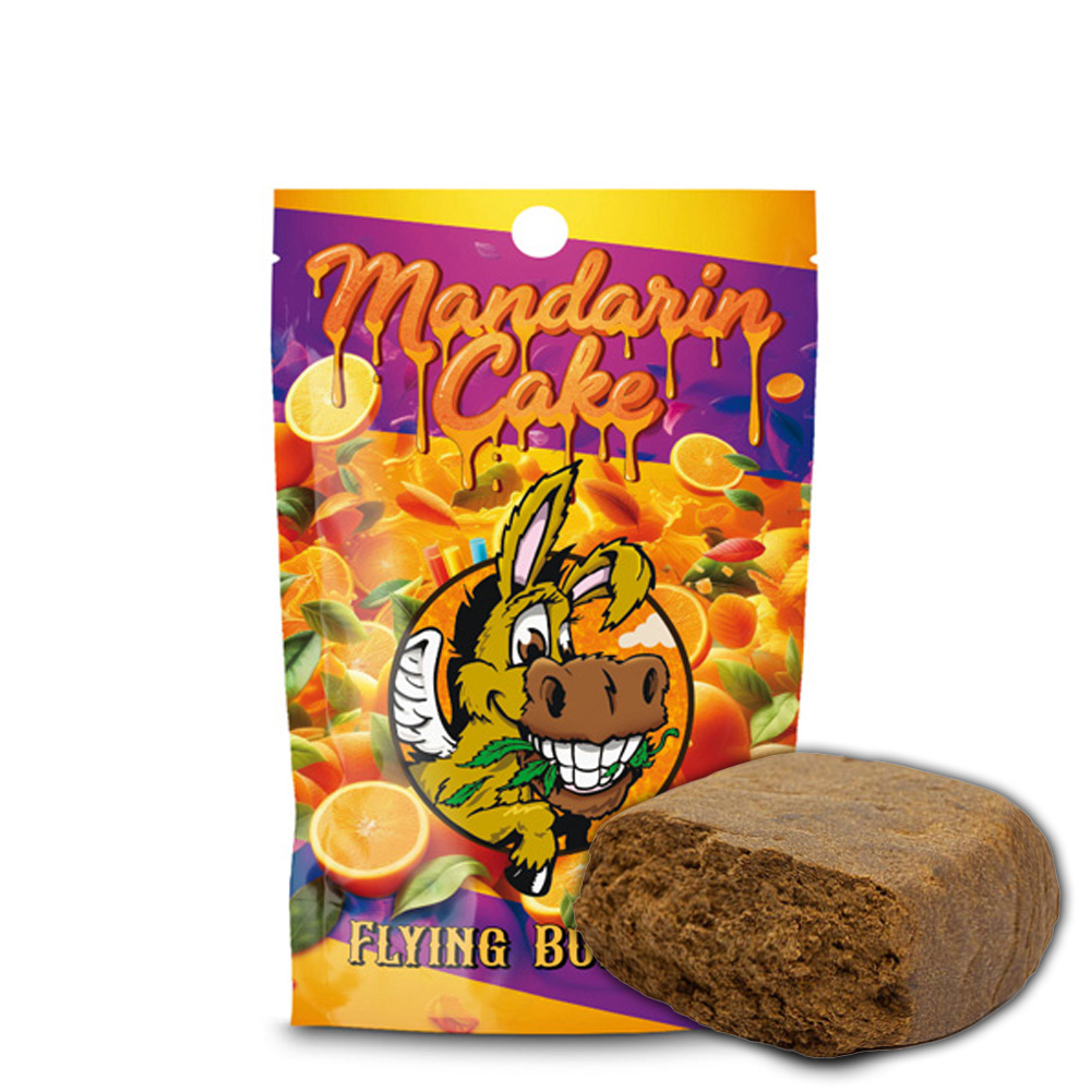 Hachís CBD Flying Burrito Mandarine Cake — 2 gr — cáñamo CBD