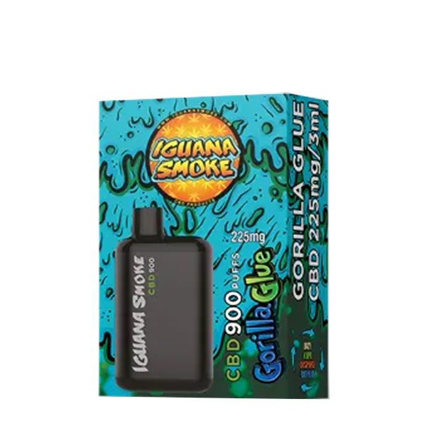 Vaper CBD Iguana Smoke Gorilla Glue — 900 mg — 3 ml