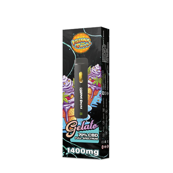 Vaper CBD Iguana Smoke Full Spectrum Gelato — 2 ml — cáñamo CBD