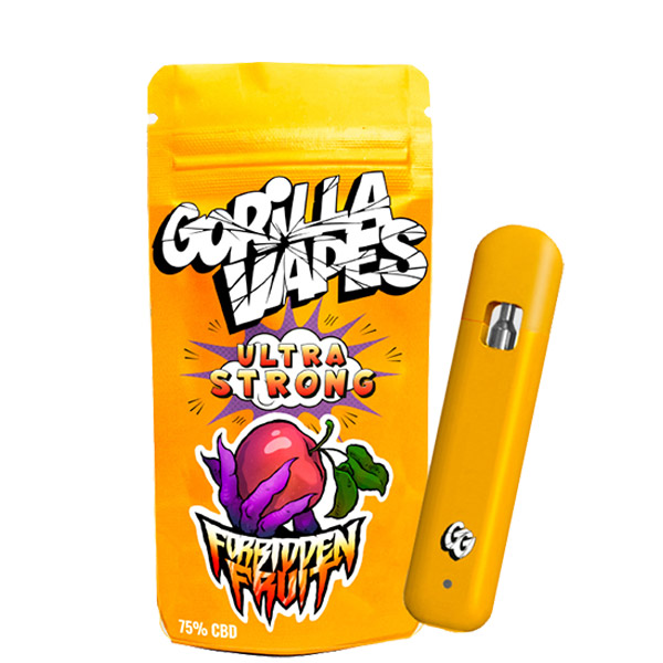 Vaper CBD Gorilla Grillz Forbidden Fruit 75% — 1 ml — cáñamo CBD