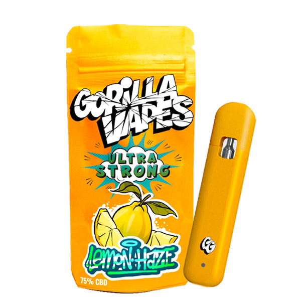 Vaper CBD Gorilla Grillz Lemon Haze 75% — 1 ml — cáñamo CBD